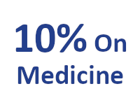 10% Discount on medicine